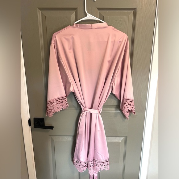 NWT Veami silk bridesmaid robe size L - Picture 2 of 2
